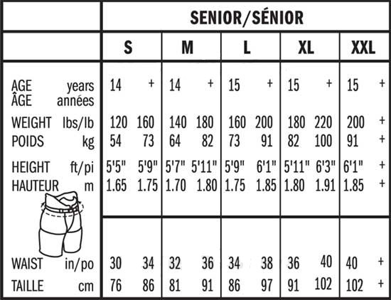 bauer nexus n7000 ice hockey pants senior hockey giant ice hockey socks size chart